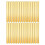 35pcs Gold Acrylic  Sticks, Reusable  Sticks for Cakesicle Sticks, Bulk Glitter  Sticks 1