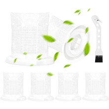 Pack of 6 Filters Dirt Filter Replacement Filter for VC100 Handheld Vacuum Cleaner, for Battery Vacuum
