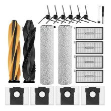 20PCS for Mova Z60 Ultra Robot Main Brush Roller Mop Dust Bags Side Brush HEPA Filter Vacuum Cleaner Accessories