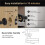 Lock Fingerprint Door Lock App Control Passcode Unlock Electronic Touchscreen Keypad 5