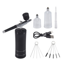 Airbrush Kit Rechargeable Cordless Airbrush Compressor,30PSI High Pressure,Portable Handheld Airbrush Gun,Airbrush Set