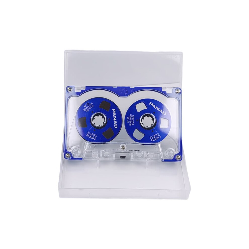 55 Minutes Blank Tape Disk Double-Sided Metal Reel To Reel Blank Cassette Small Open Disk Blank Cassette Tape B 4711150738069