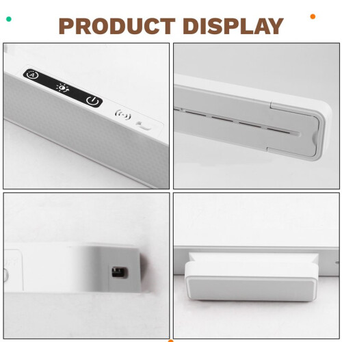 Rechargeable Light Bar 5 Colors Dimmable Mirror Lights Rechargeable Kitchen Ceiling Light with Remote Control 1