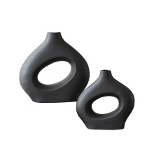 Ceramic Vase Set2-Pack – Black or White