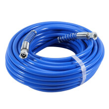 15m Spray Hose Airless Paint Hose 1/4 inch Airless Sprayer 3600 PSI High Pressure Fiber Pipe for Sprayer Tool Sprayer Water