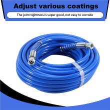 15m Spray Hose Airless Paint Hose 1/4 inch Airless Sprayer 3600 PSI High Pressure Fiber Pipe for Sprayer Tool Sprayer Water