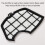 12Pcs Motor Filter Replacement Protection Replacement Filter for Vacuum Cleaner for  Kobold VK140 VK150 6