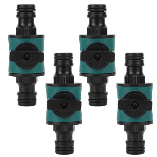 Plastic Quick Connectors Garden Hose 4pk