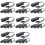 32-Pack 5V PoE Splitter, 48V to 5V 2.4A Adapter with Micro-USB Plug, for IP Camera,Tablets,for Raspberry Pi and More 2