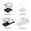 Stackable Coffee Cup Organizer Carbon Steel2Pack 8