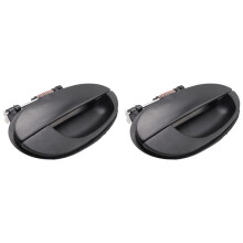 2X HöGer Bak YtterdöRrhandtagssats för Daewoo Matiz & Spark 1998 1999 00 01 02 03 04 2005