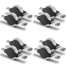 8 Stuks Draagbare RJ45 Cat 5 5E Intrekbare Ethernet LAN Netwerk Patchkabel 10/100 Mbps 1,5 M/5FT