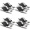 8PCS Portable RJ45 Cat 5 5E Retractable Ethernet LAN Network Patch Cable 10/100 Mbps 1.5M/5FT 1