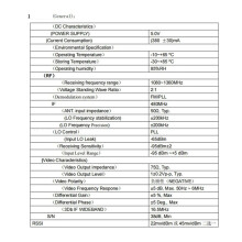 10X VM1373R 1.2G 1.3G 9 Channels VRX Analog Receiver High Sensitivity Strong RSSI Signal to Detection SFT