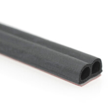 2X Universal 5M B Type Car Door Trim Rubber Seal Strip Anti-Dust Weatherstrip