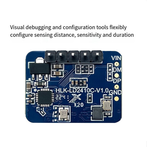 3X 24G MmWave LD2410C Human Presence  Sensor Motion Detection Module 1