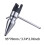Airbrush Holder Stand with Anti Slip Base and Fixed Angle Support for Tabletop Craft Use 2