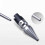 Airbrush Holder Stand with Anti Slip Base and Fixed Angle Support for Tabletop Craft Use 3