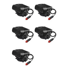 5X Tragbare Heizung Lüfter Auto Auto Heizung Defroster Demister 200W Heizung Wind Schutz Scheibe 360 Grad Drehung 24V