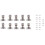 20 Pack 1-1/4 Inch 3D Overlay Soft Close Concealed Hinges for Face Frame Door, Control Closing Speed,105 Open Angle 2