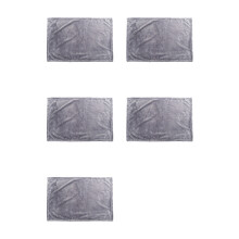 5X Solid Soft Living Room Bedroom Air-Conditioning Bed Blanket Sofa Bed Baby Blanket Solid Color Warm Protection Knee