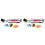 2X Bike Turbo Exhaust Pipe,Bicycle Sound System,Turbo Spoke Modification,Sturdy Design,High Performance 1