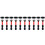 10pcs Positioning Screwdriver Bits Drywall Screw Bits 50mm Magnetic Positioning Screwdriver Bits for Plasterboards 1