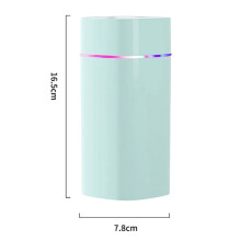 2X Colorful Night Light Small Humidifier Double Spray Air Atomizer USB Silent Home Humidifier Purifying Air Spray Green
