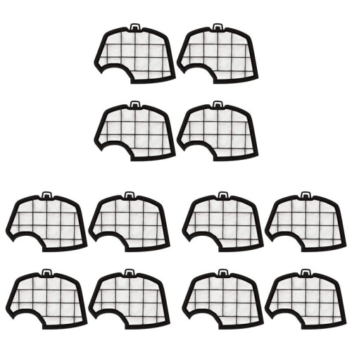 12Pcs Motor Filter Replacement Protection Replacement Filter for Vacuum Cleaner for  Kobold VK140 VK150