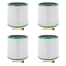 4X True HEPA-Vervangingsfilter voor Tower Purifier Pure Cool Link TP01 TP02, TP03, Onderdeel 968126-03