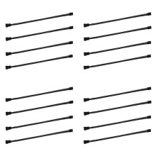 16PCS 4 Pin PWM Fan Extension Power Cable Connector Case Male to Female Extending Cables for 4 Pin/3Pin Fan