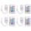 4X Led Strip Lights Controller, Controller RGB Led Strip Light Controller + Infrarood Afstandsbediening 24 Toetsen 1