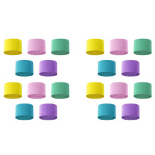 20 Rollen Pastel Regenboog Crêpepapier Streamers Verjaardagsfeest Decoratiepapier voor Bruiloft Festival Ornament Benodigdheden
