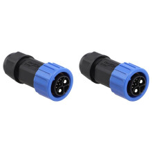 2X M23 IP67 Waterproof Connector Male 2+1 5 Battery Connector Motorcycle Charger Socket for Vehicles