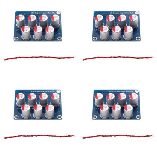 4X 4S 6A Active Equalizer Lifepo4 Li-Ion Lithium Battery Balancer  Transfer Balancing Board for 4 Strings 12V