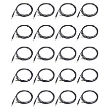 20X for QC35 Headphone Cable QC25 QC35 II QC45 Soundtrue Audio Cable 3.5 to 2.5 Portable Pair Recording Cable,Black