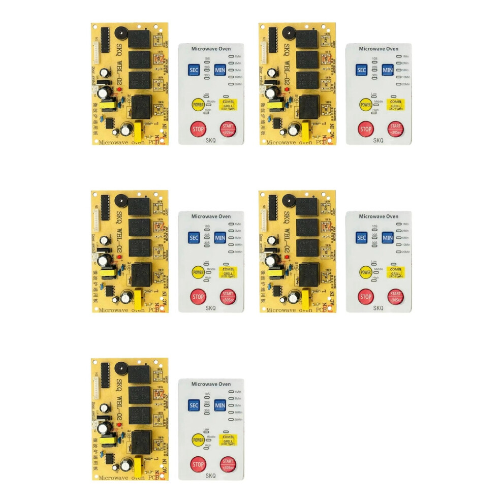 5X Universal Microwave Power Supply Control Board Repair Computer Microwave Oven Computer Board Membrane Keypad 6033335239160