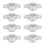 Electric Fence Insulators ABS3.2cm Aperture50pcs 3