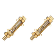 2X Brass Tremolo Stabilizer Guitar Tremolo Stopper Stabilizing Device Kit for Electric Guitars Accessories