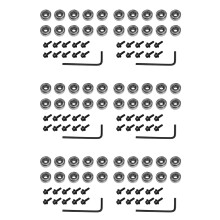 60Pcs Router Bits Top Mounted Bearings Guide for Router Bit Bearing Repairing Replacement Accessory Kit