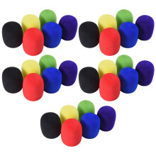 150 Pack Thick Handheld Stage Microphone Windscreen Foam Cover Karaoke DJ (12 Color)