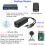 32-Pack 5V PoE Splitter, 48V to 5V 2.4A Adapter with Micro-USB Plug, for IP Camera,Tablets,for Raspberry Pi and More 8