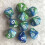 20Pcs 10 Sided D10 Polyhedral Dices Numbers Dials Desktop Table Board Game PXPF,Style 5 3