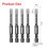 40Pcs Diamond Drill Bits,6mm Dry Diamond Core Drill Bit Set for Ceramic,Granite,Tile,Glass,Marble,Brick,Stone 4