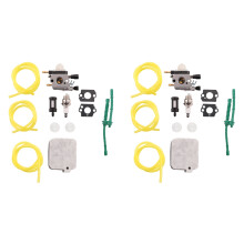 2X BG55 Carburetor for BG45 BG65 BG85 Leaf Blower Zama C1Q-S68 C1Q-S68G with Air Filter Tune Kit