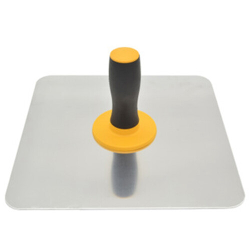 2X Aluminium Trowel Mortar Board Holder Construction with Handle Plastering Tool 1
