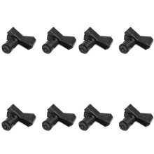 Microphone Clip - Clothespin Style Universal Microphone Stand Musical Instrument Accessories - 8-Pack