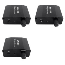 3X MIC-1000 Microfoon Audioversterker Versterking 1000 Keer Versterking Stereo Audio Signaal Voorversterker Board