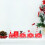 Wooden Christmas Train Ornament Set3pcs 8