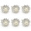 Alloy Napkin Rings6-Pack Silver4.3cm 1